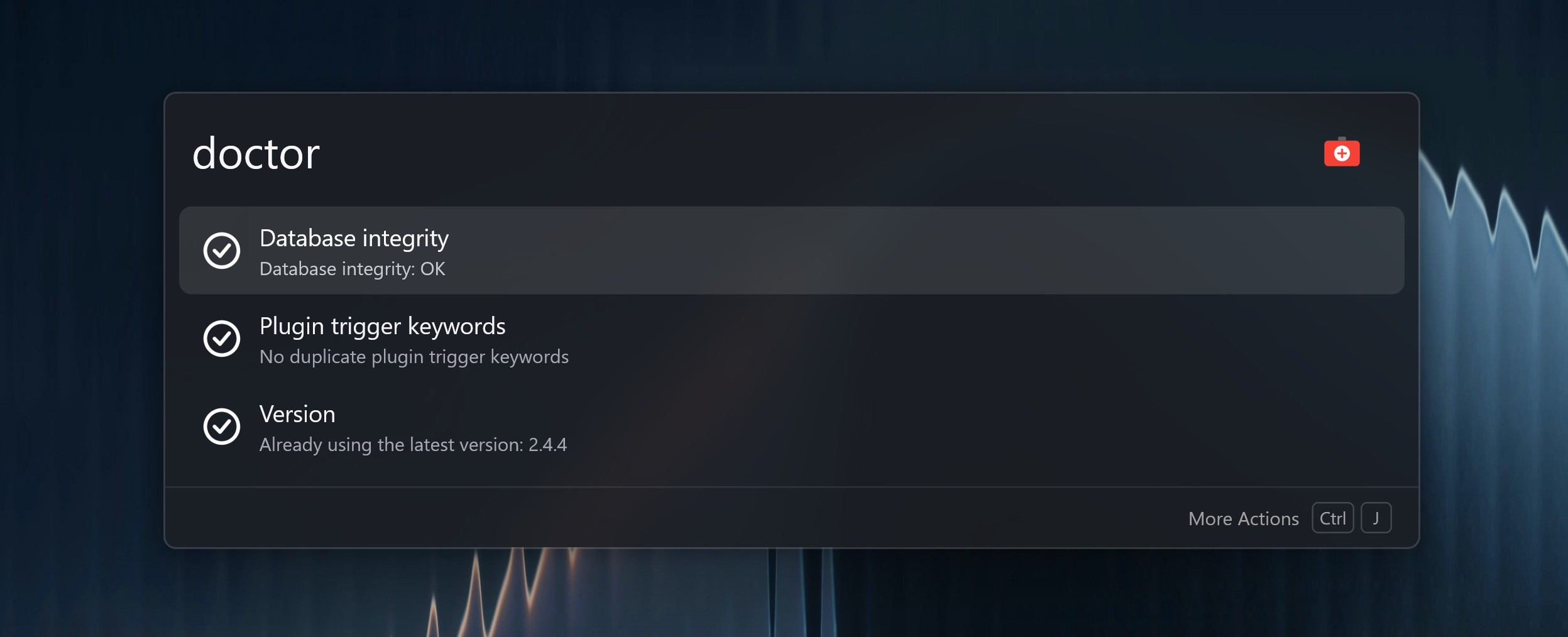 The Doctor plugin