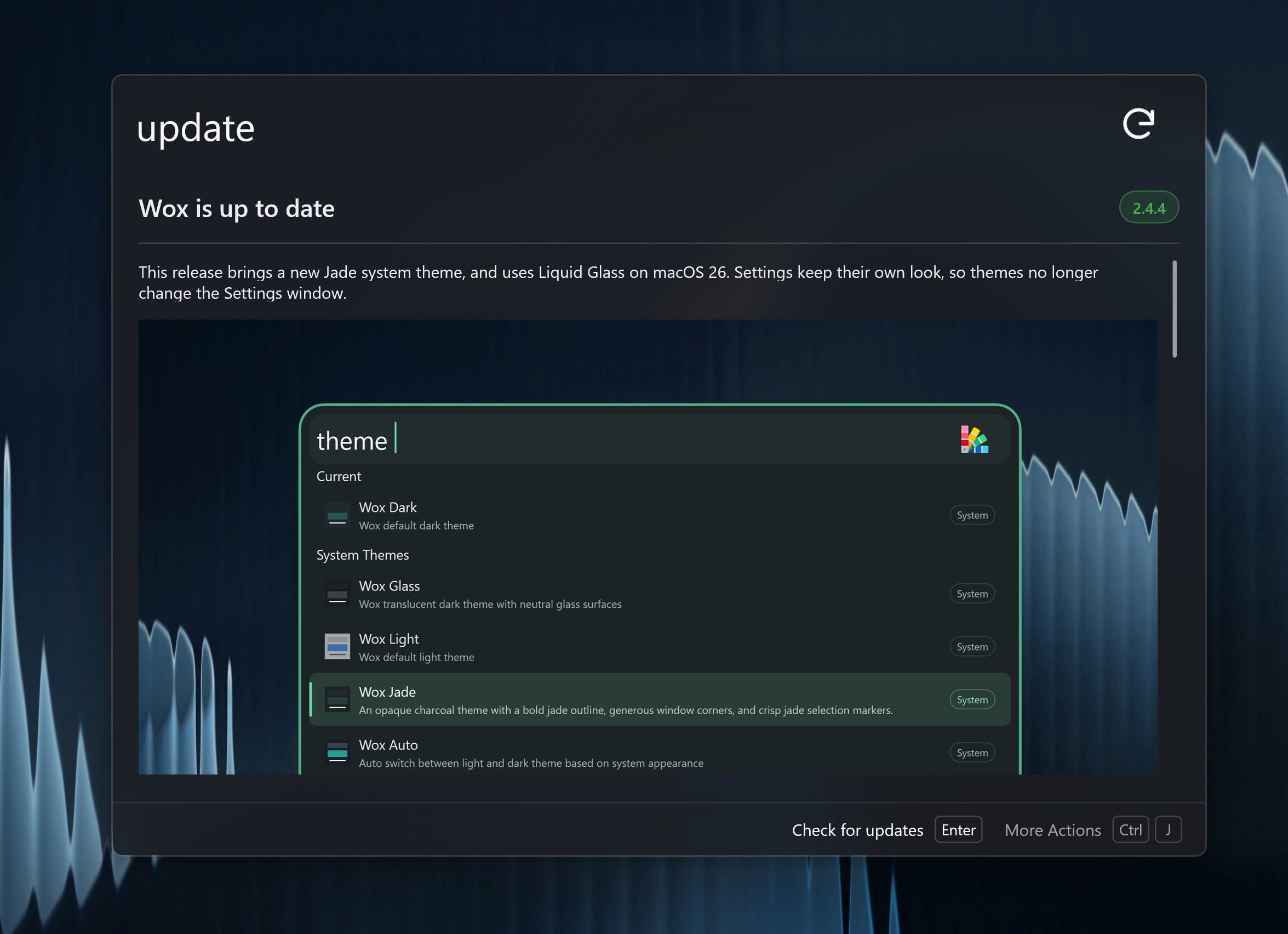The Update plugin